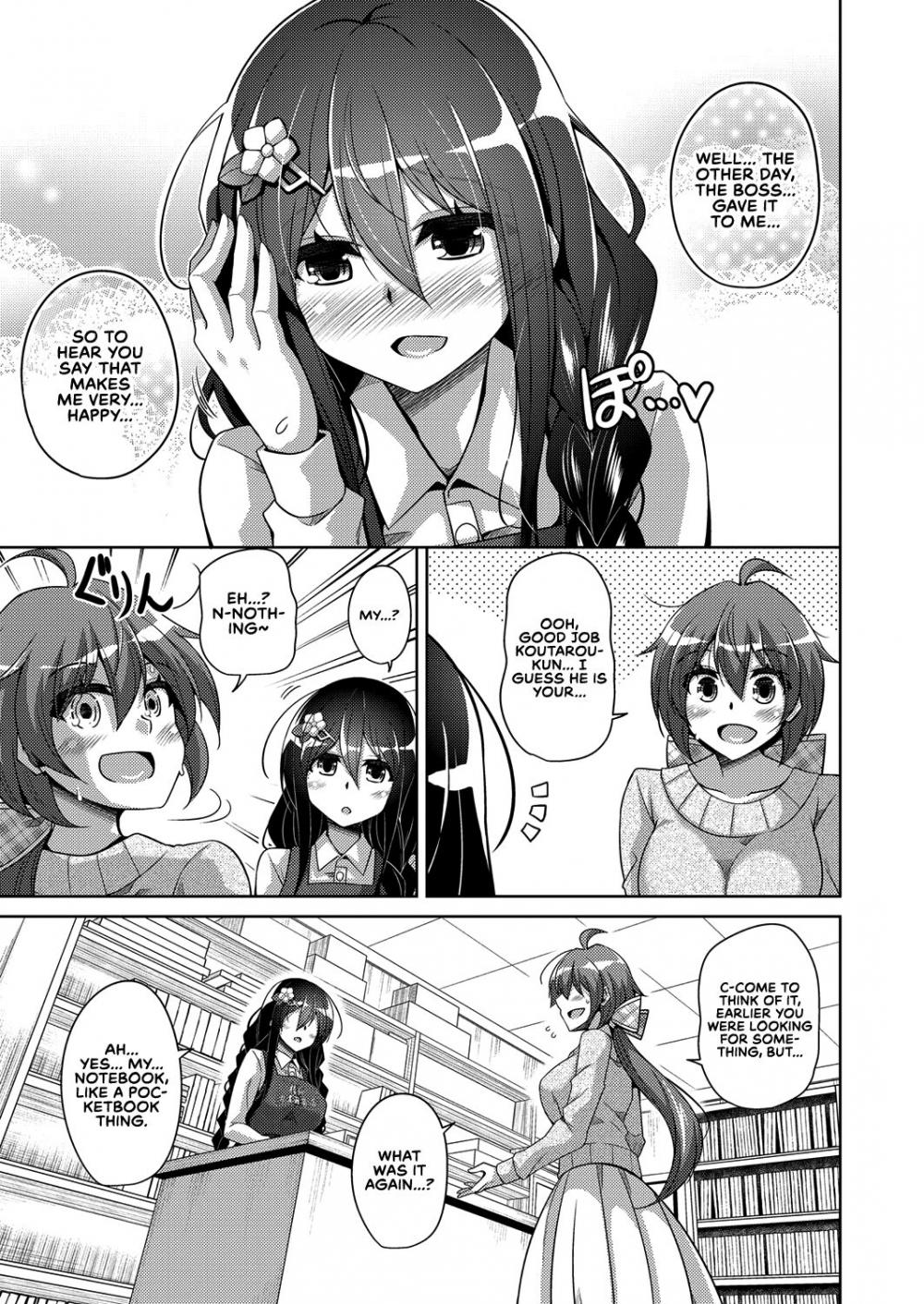 Hentai Manga Comic-A Bitch Rose Shrouded in Books-Read-78